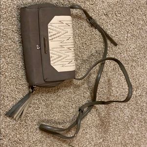 Grey crossbody